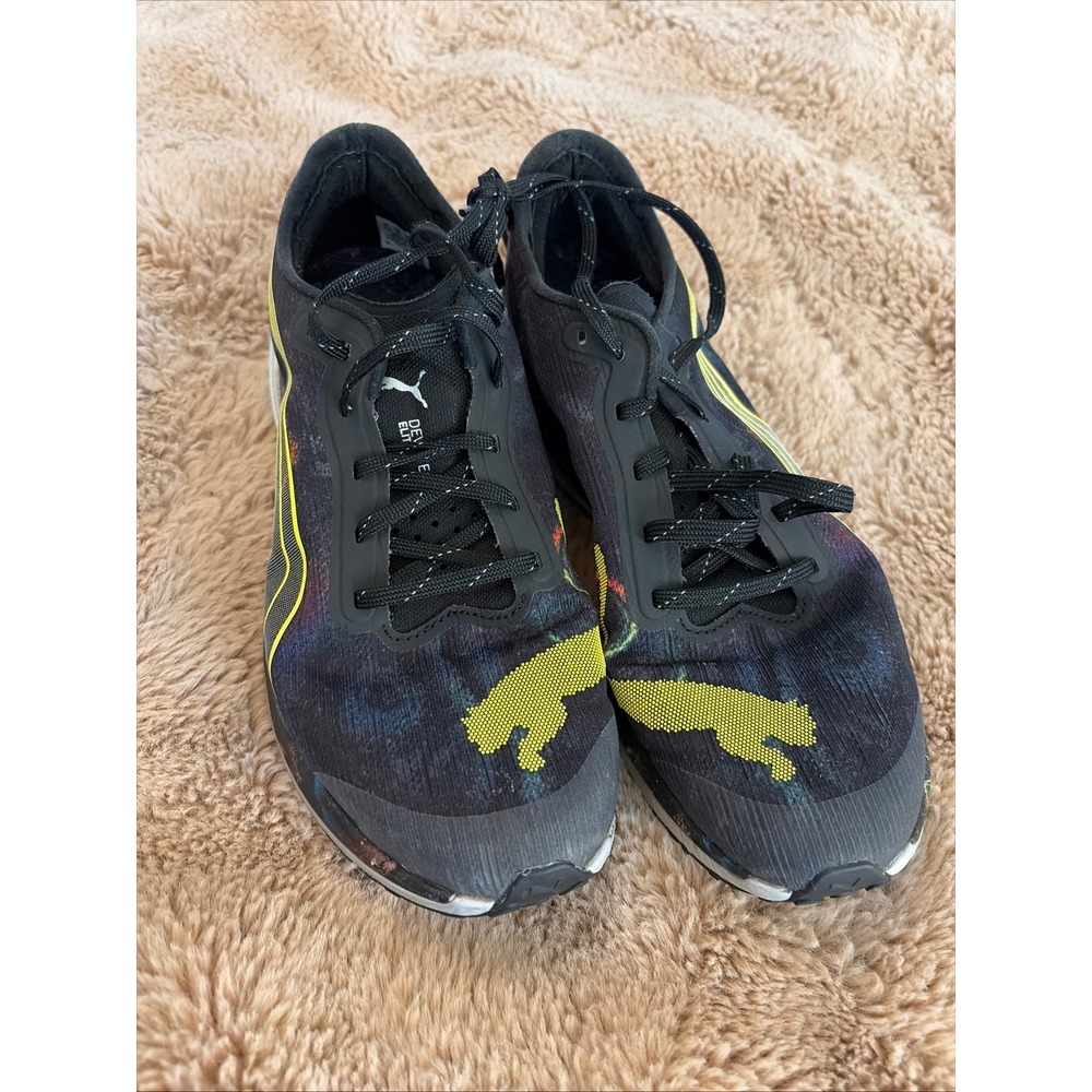 Puma Deviate Nitro Elite 2 Marathon Series Running Shoes Black Multi Color Women